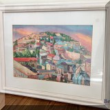 A09. “Jerusalem” signed R. Egry. 